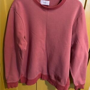 Ovadia New York Men’s Salmon Crewneck Sweatshirt